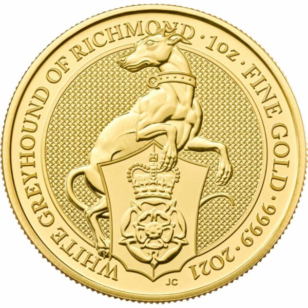 Queen's Beast White Greyhound of Richmond